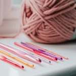 Yarn with different size crochet hooks