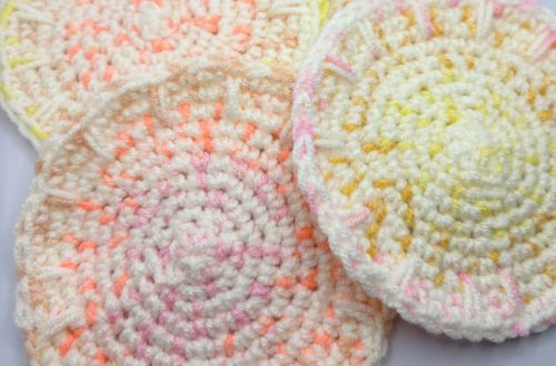 Set of 4 Crochet Coasters